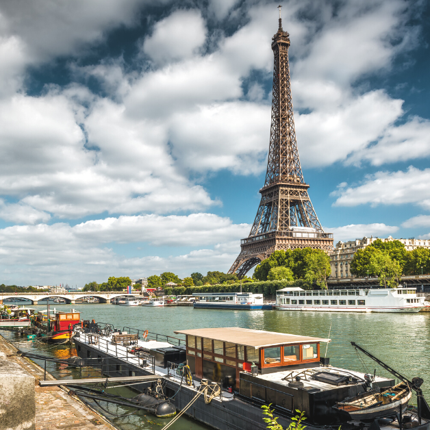 11 Orte in Frankreich zum Hausbootfahren 