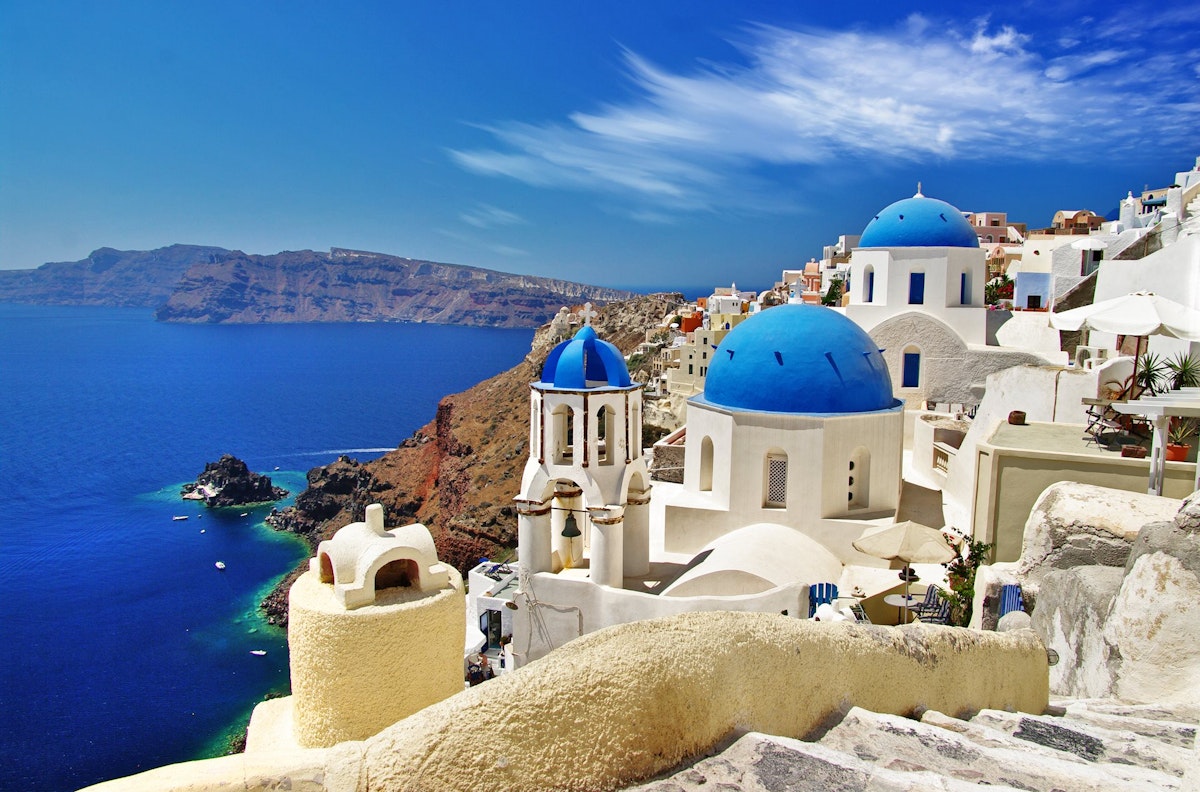 Savour the strong steady wind, turquoise bays, little white chapels with blue domes, old windmills and chilling archaeological finds.