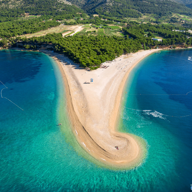 Zlatni Rat (the Golden Horn) was voted the most beautiful beach in Croatia in 2009 and is visited by millions of tourists every year. Why should you join them?