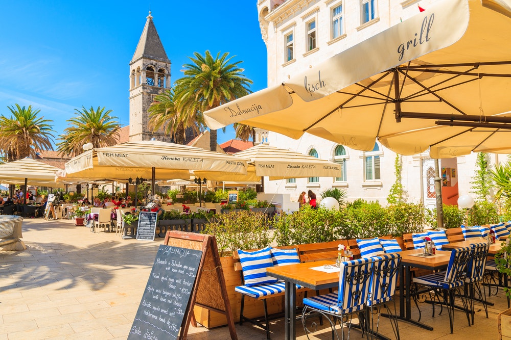 Restaurants in Trogir