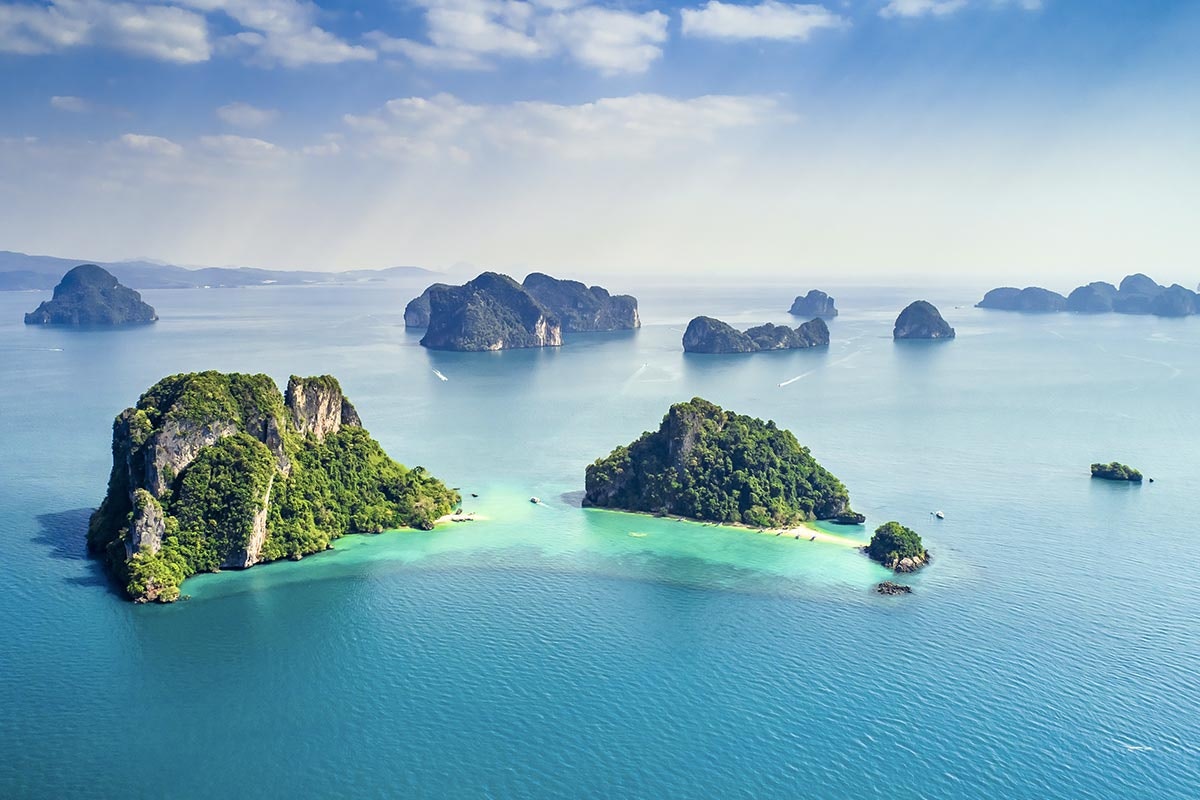 Nebeninseln von Phuket, Thailand