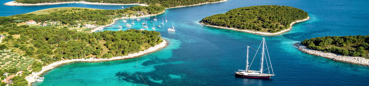 Segeln in Kroatien: die 14 besten Inseln zum Ankern
