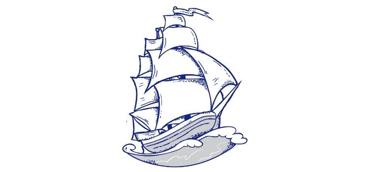 Fullrigged ship tattoo on the right thigh Tattoo  Official Tumblr  page for Tattoofilter for Men and Women