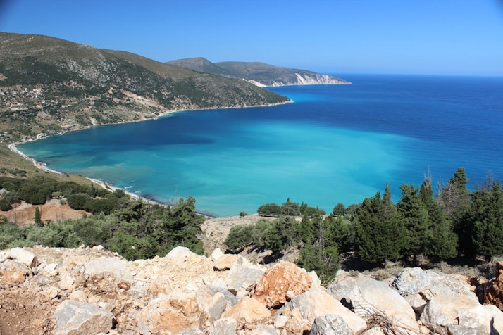 On the way, take a dip in one of the beautiful bays of the Premantura peninsula