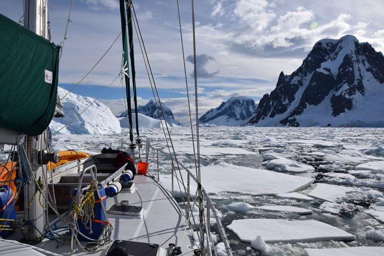 Die Reise des Seemanns George Denk in die Antarktis