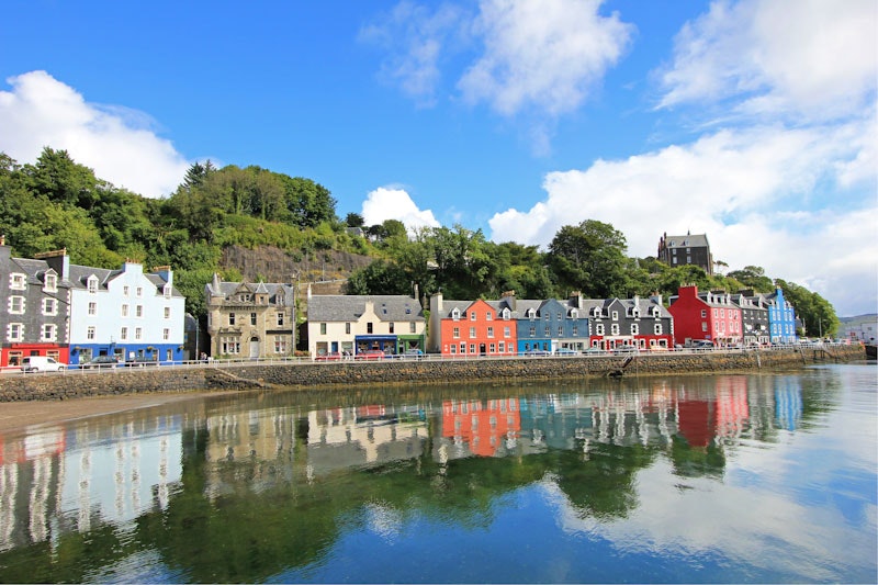 The picturesque town of Tobermory