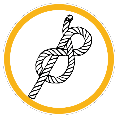 Figure-eight knot (figure 8 loop)