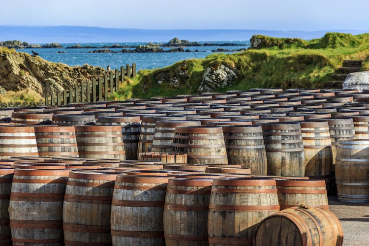 About 15 million litres of single malt whisky are exported every single year