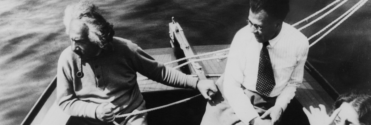 Albert Einstein: tutkulu denizci
