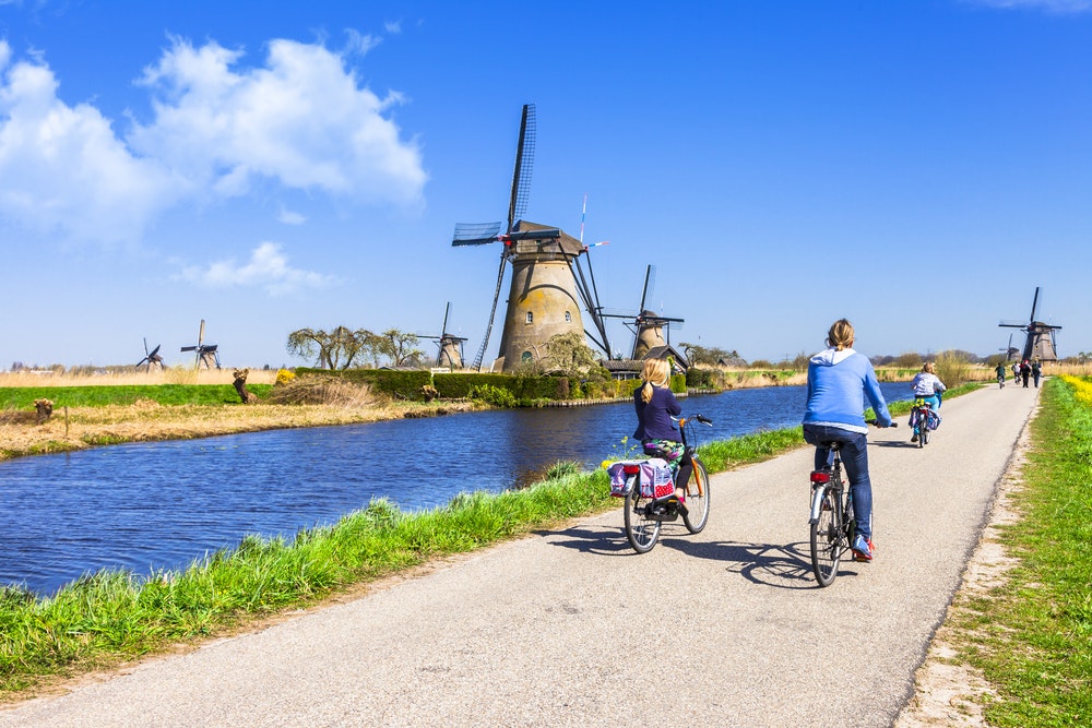 Holland, bike trip.