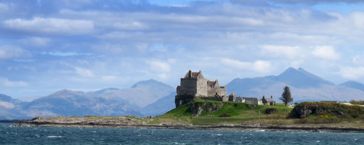  Die Burg Duart auf der Insel Mull