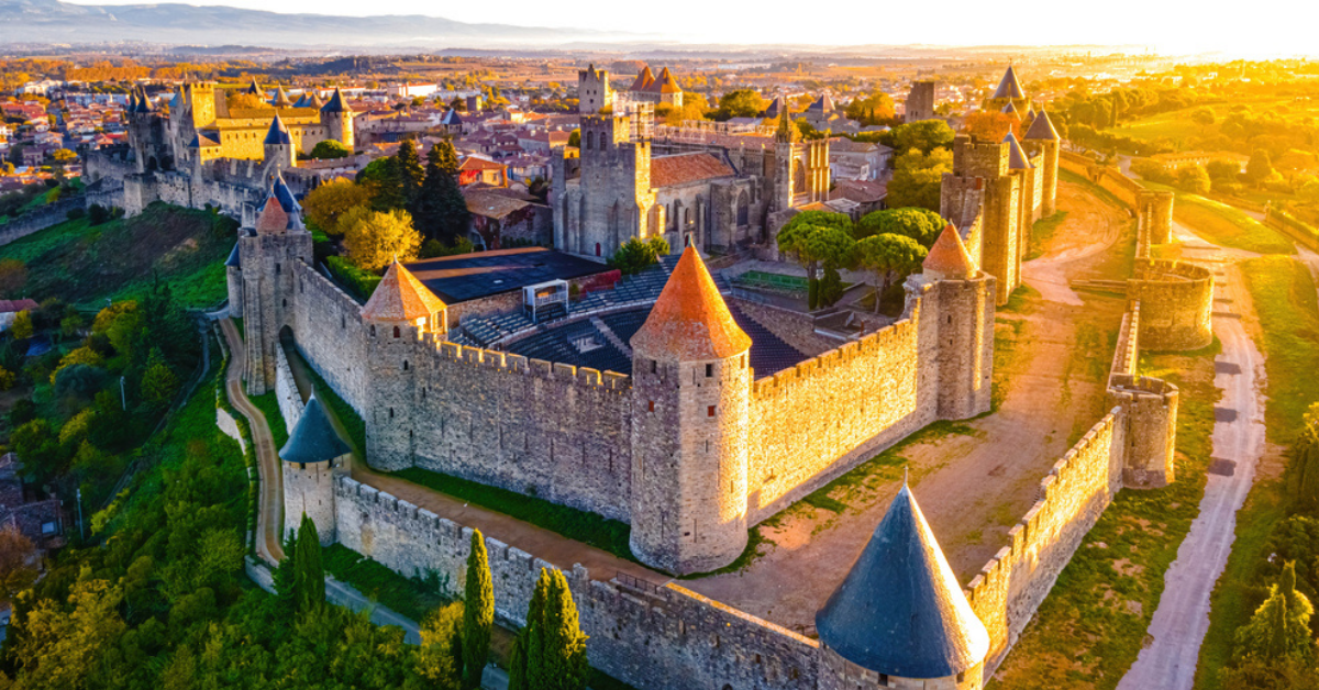 Hrad Carcassonne 