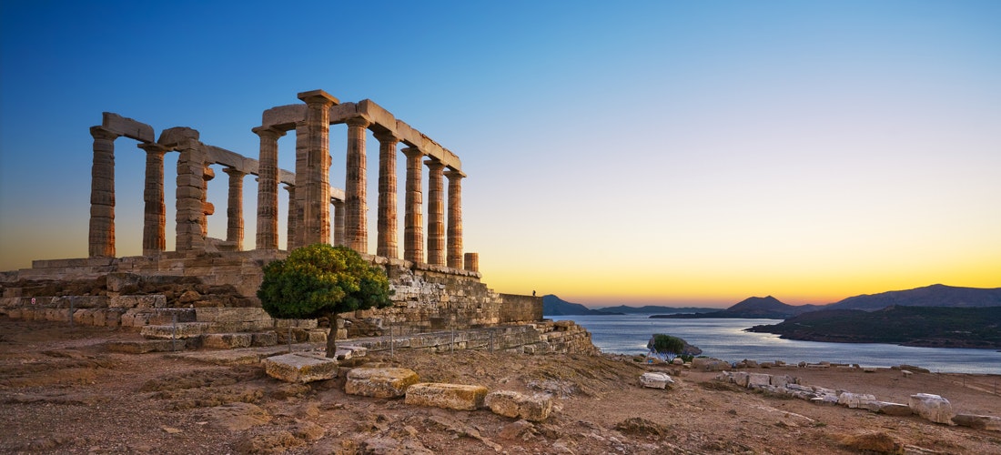 Ruina starověkého Poseidonova chrámu