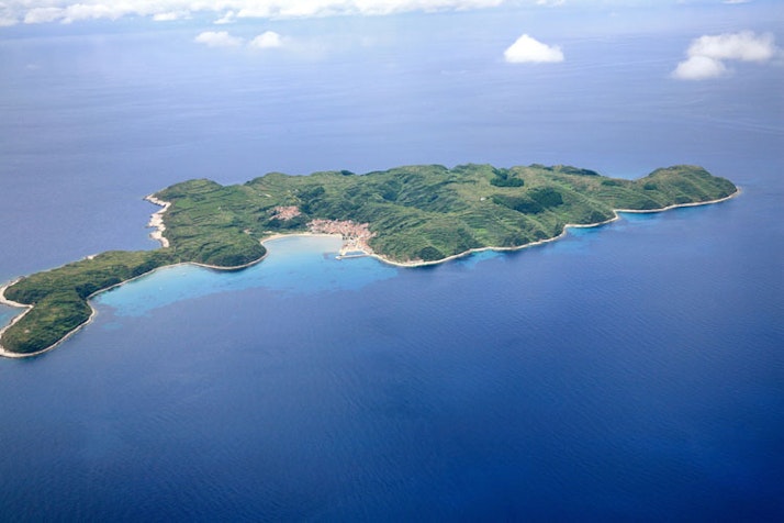 Sandy island Susak