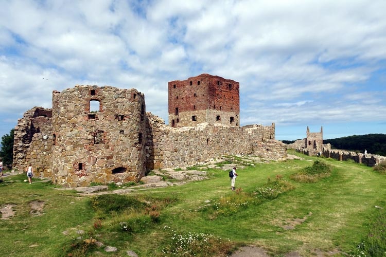 Jeden z největších křižáckých hradů v severní Evropě, hrad Hammerhus