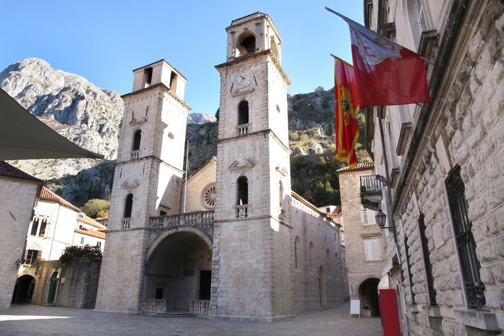 Kotor, Karadağ'daki St. Tryphon Katedrali