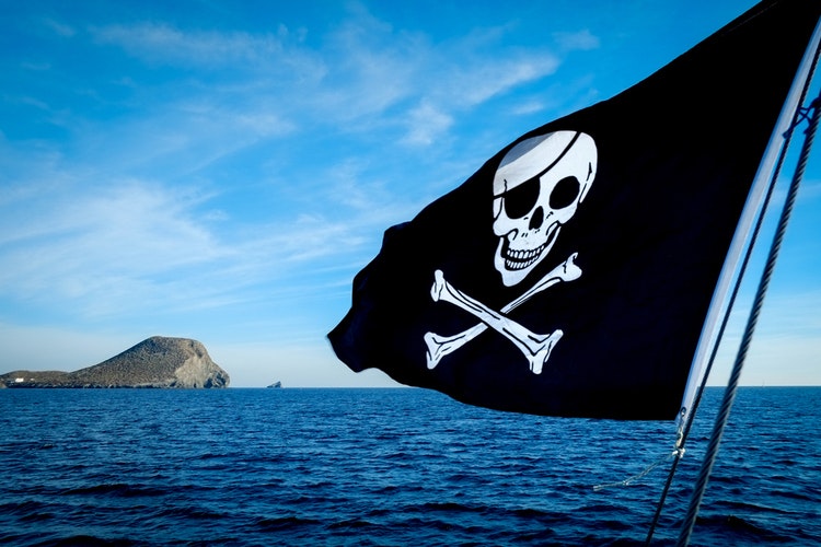 Wenn Sie unter einer Piratenflagge fliegen, riskieren Sie