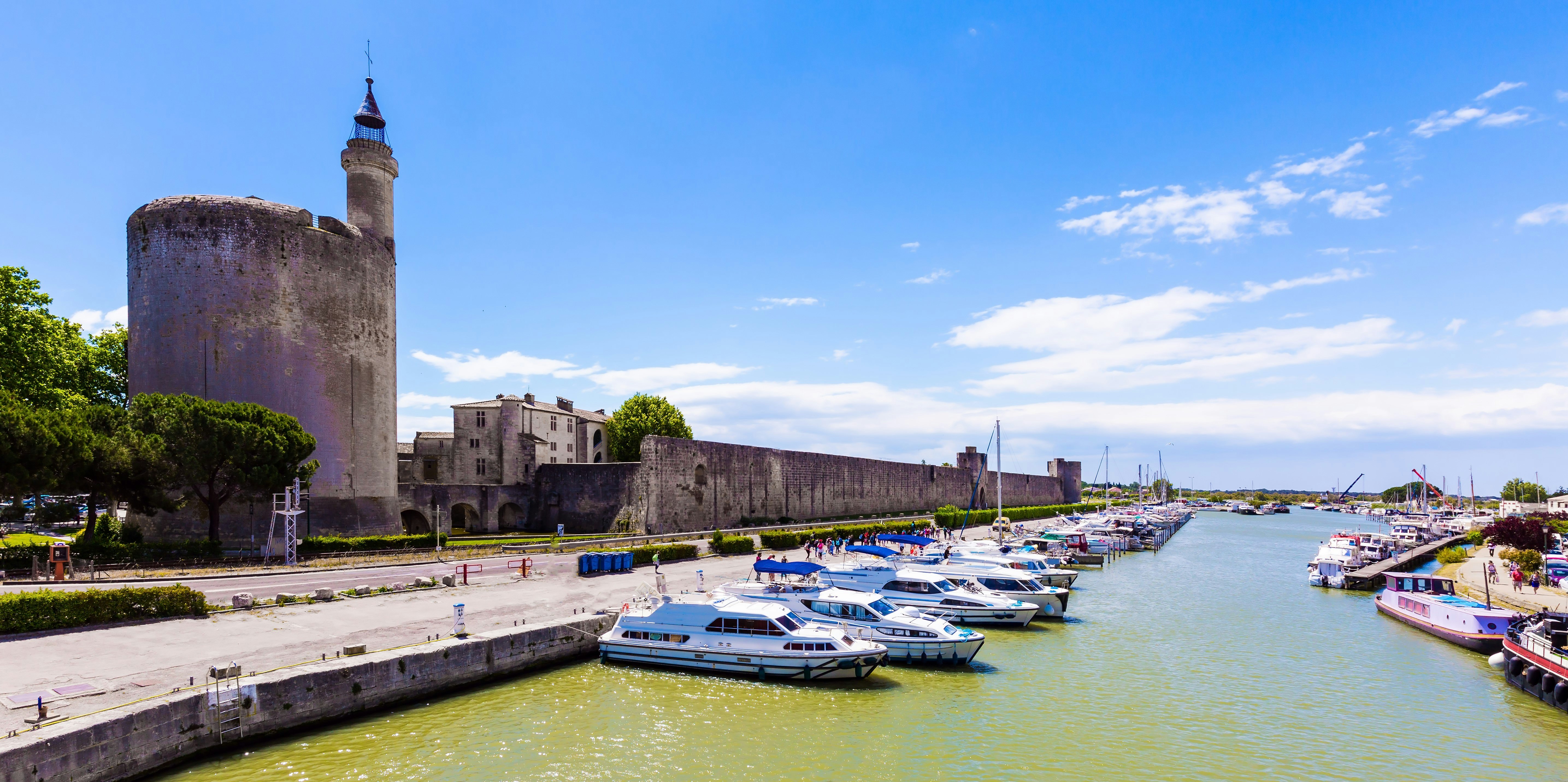 the historic port of Camargue