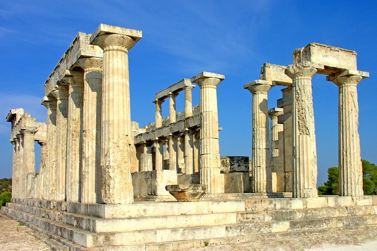 Chrám Afaia na ostrově Egina