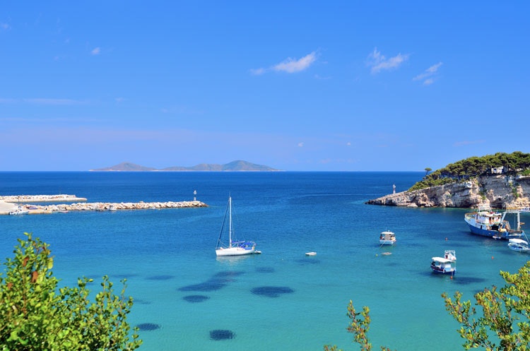 Cove prie Sporades Graikija